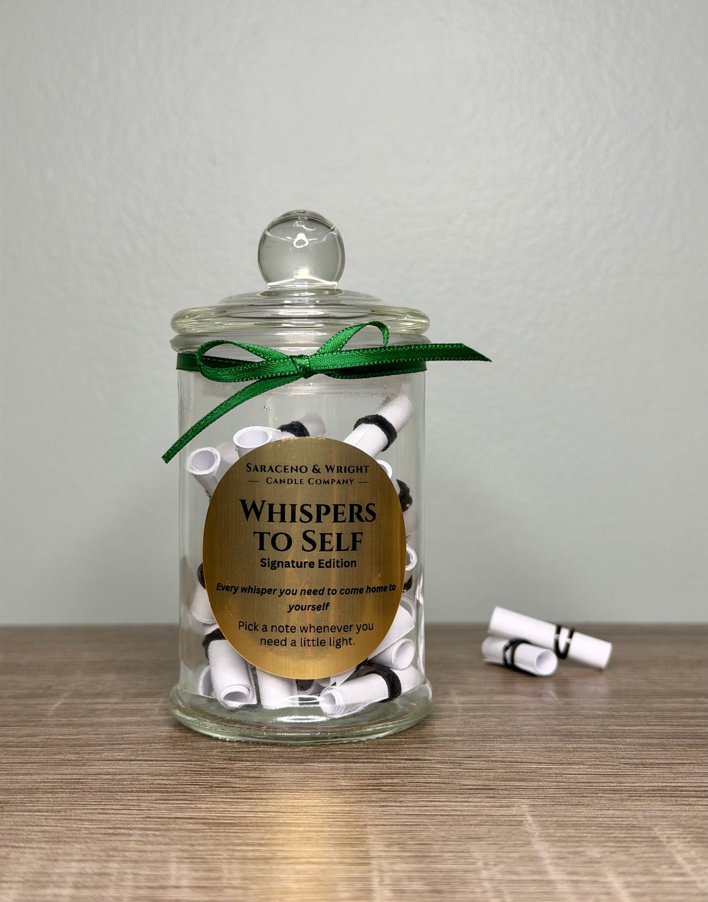 Whispers to Self - Adult positive affirmation jar