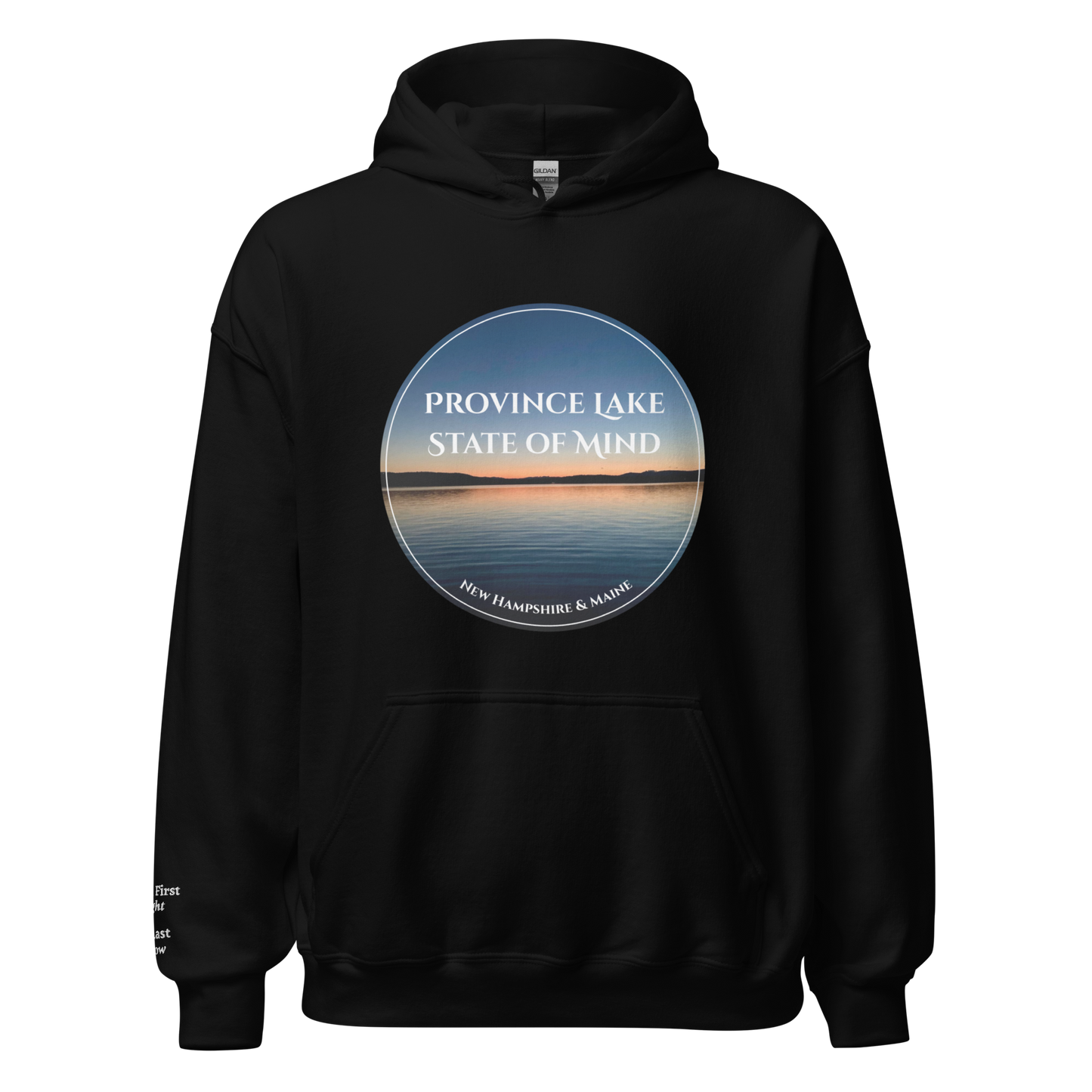 Minimalist Province Lake State of Mind - Unisex Hoodie