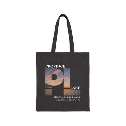 Province Lake Sunset Initials Tote