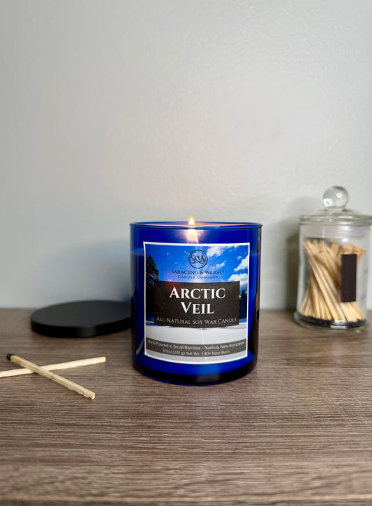 Arctic Veil - 8.5 oz Soy Wax Candle