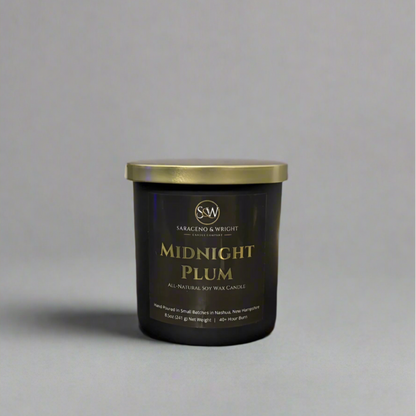 Midnight Plum - 8.5oz All-Natural Soy Wax Candle