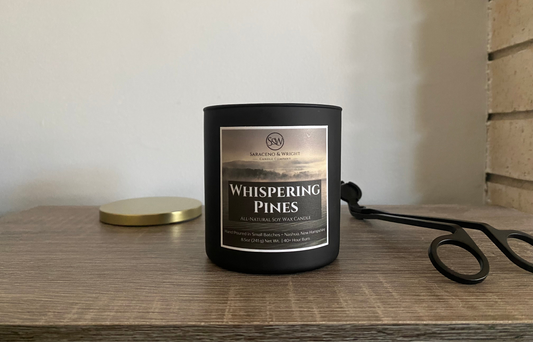 Whispering Pines - 8.5 oz All-Natural Soy Wax Candle