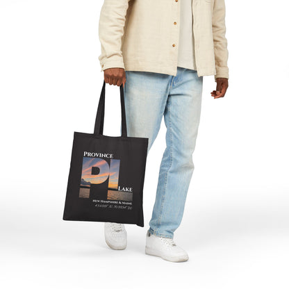 Province Lake Sunset Initials Tote