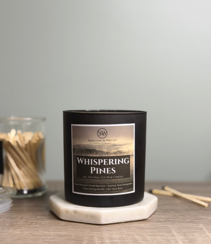Whispering Pines - 8.5 oz All-Natural Soy Wax Candle