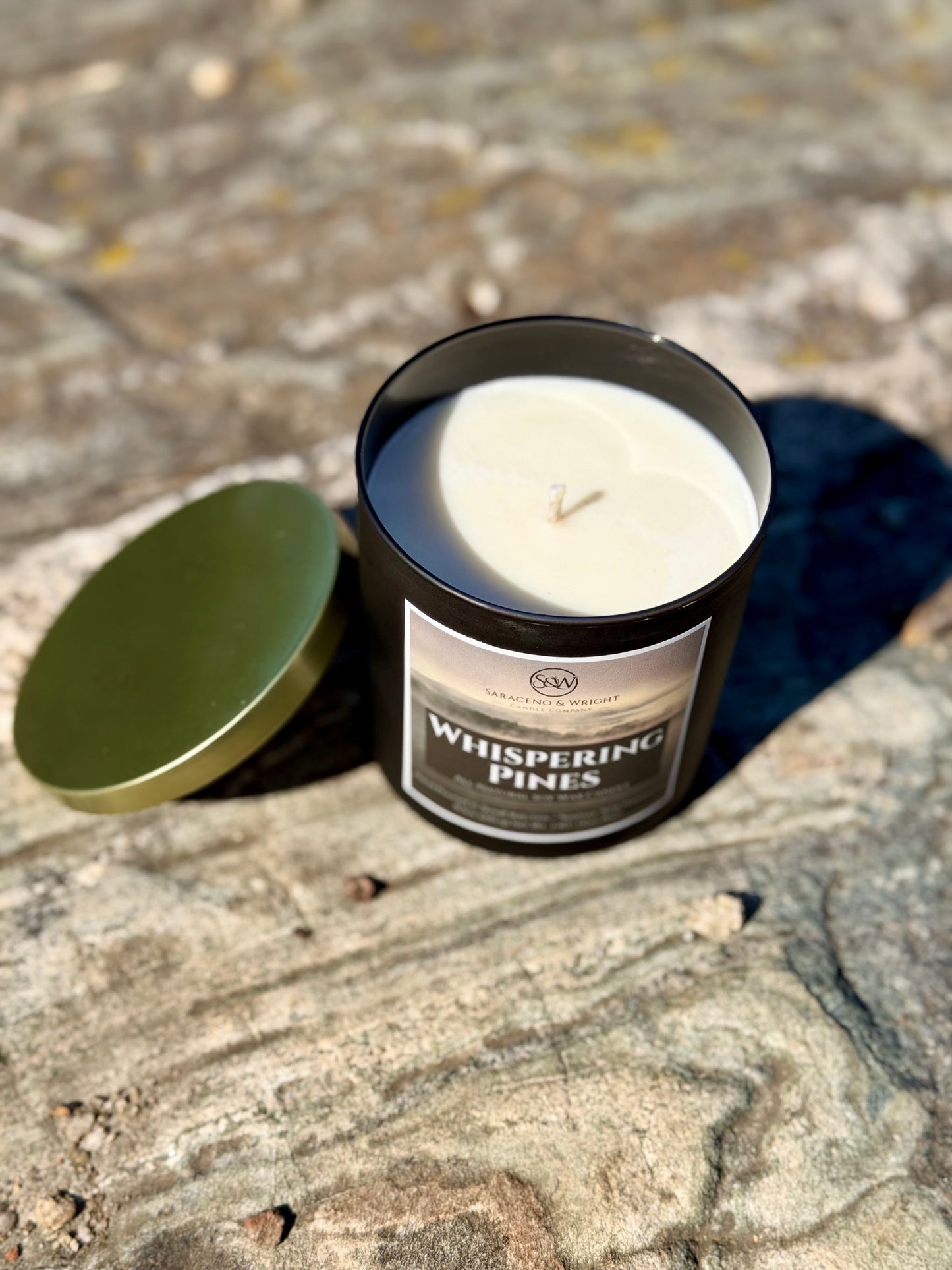 Whispering Pines - 8.5 oz All-Natural Soy Wax Candle