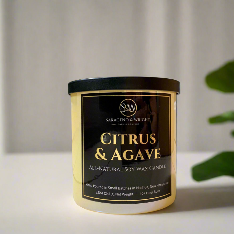 Citrus & Agave - 8.5oz All-Natural Soy Wax Candle