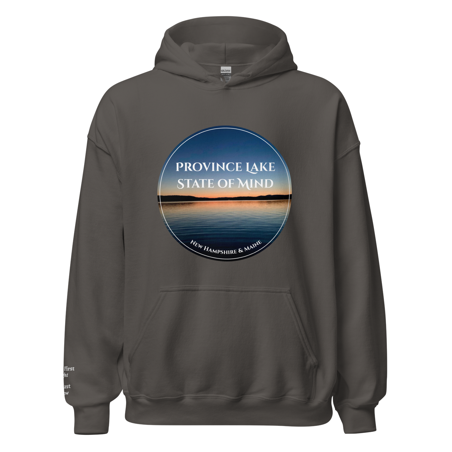 Minimalist Province Lake State of Mind - Unisex Hoodie
