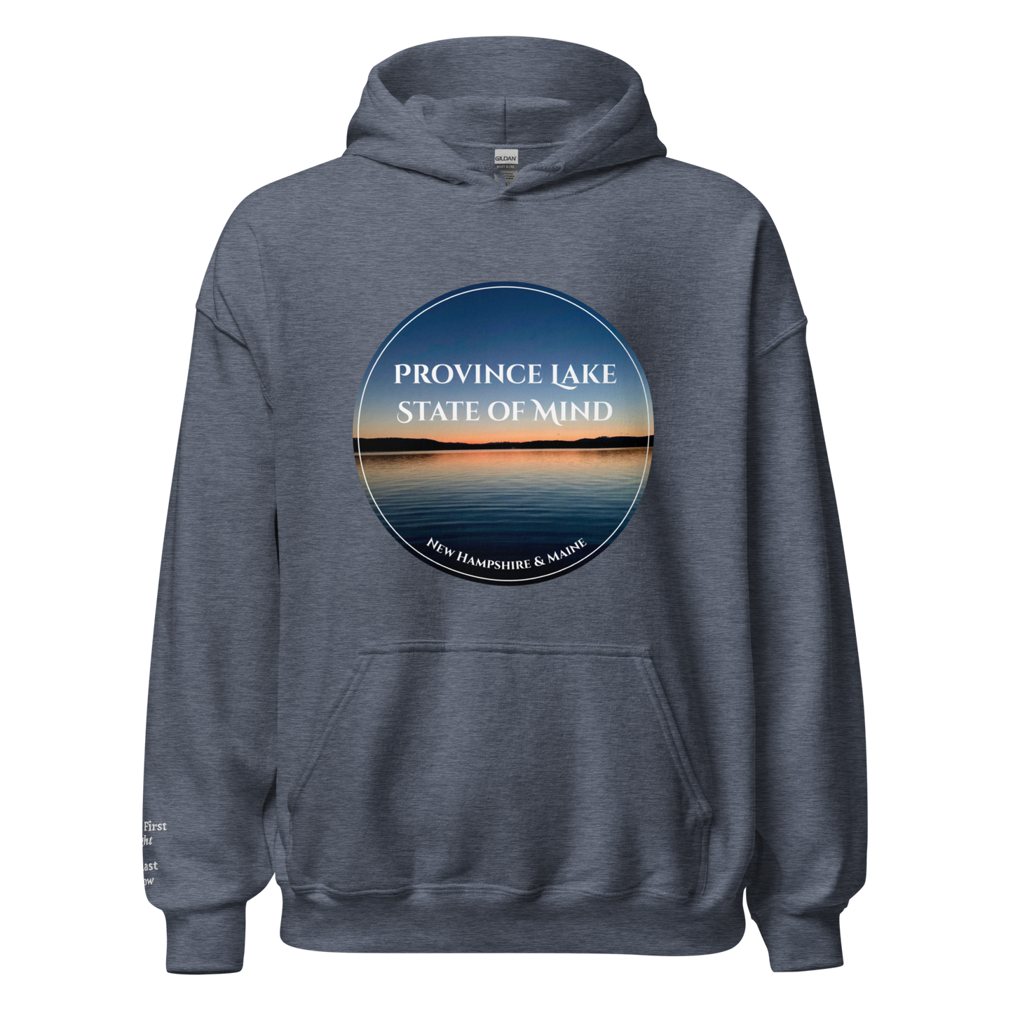Minimalist Province Lake State of Mind - Unisex Hoodie
