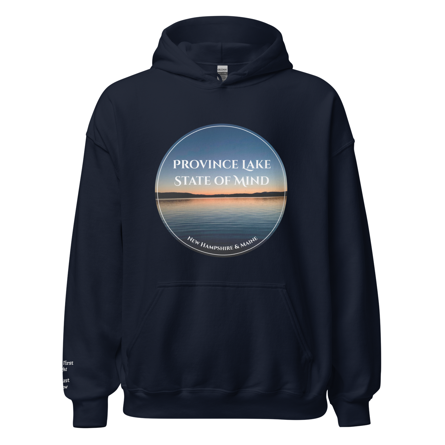 Minimalist Province Lake State of Mind - Unisex Hoodie